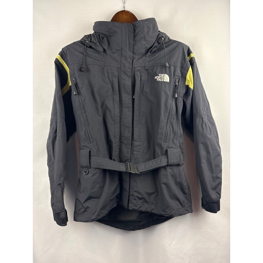 Women’s The North Face Large Black Raincoat w/ Detachable Hood
